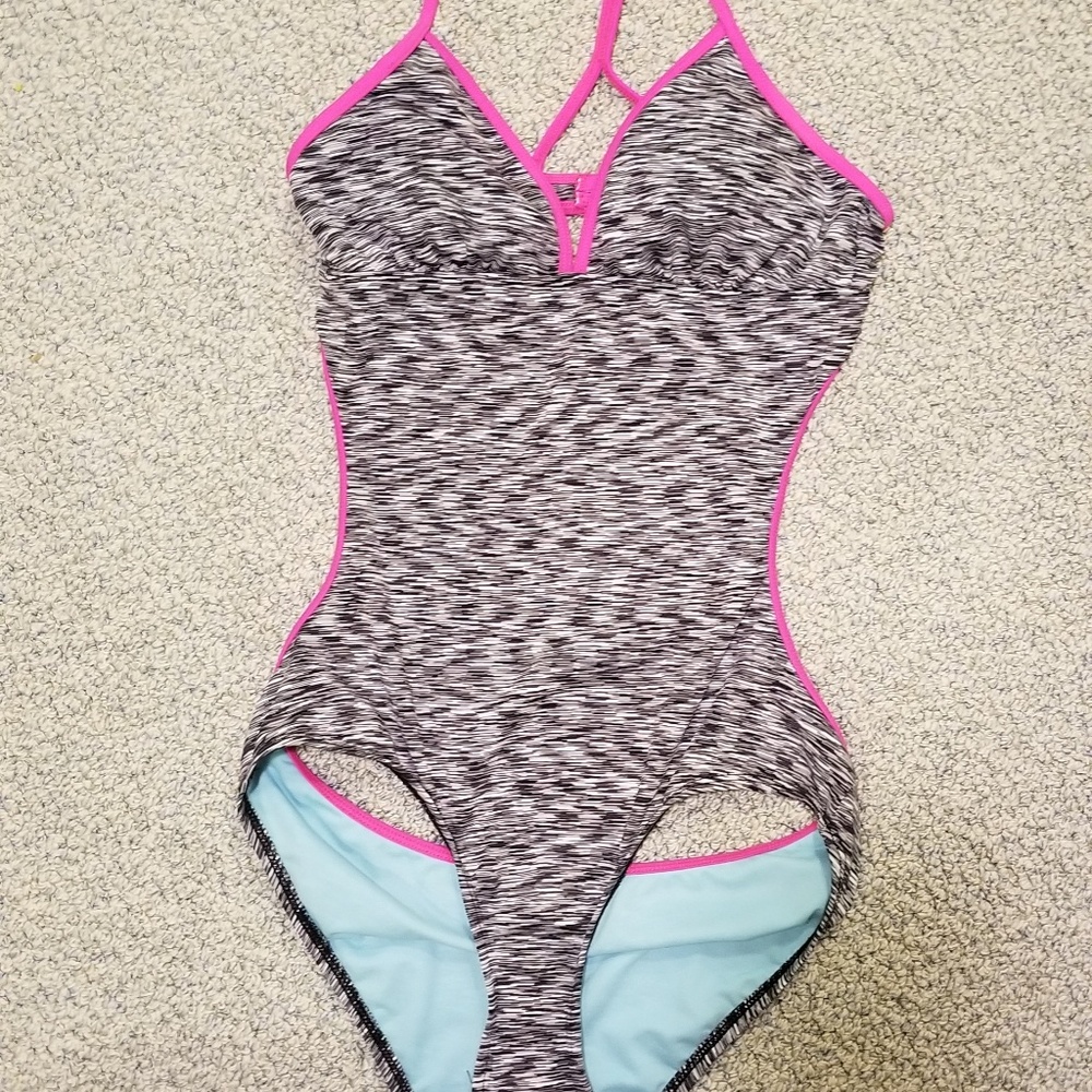 Athleta one-piece sexy swimsuit.  Size Medium Tall